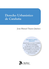 DERECHO URBANISTICO DE CATALUÑA 14ª ED