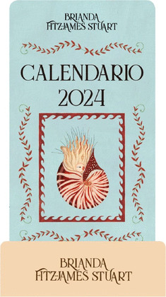 CALENDARIO DE MESA 2024 TACO MADERA TARJETAS BRIANDA FITZJAMES STUART