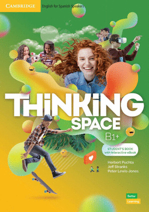 THINKING SPACE B1+ STUDENT'S BOOK WITH INTERACTIVE EBOOK