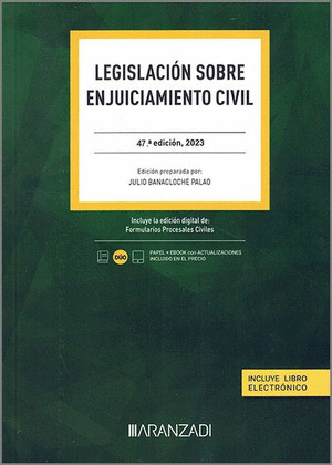 LEGISLACIÓN SOBRE ENJUICIAMIENTO CIVIL (48ª EDICIÓN, 2024)