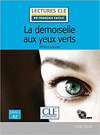 LA DEMOISELLE AUX YEUX VERTS - NIVEAU 2;A2 - LIVRE+CD