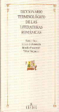 DICC.TERMINOLOGICO DE LAS LITERATURAS ROMANICAS
