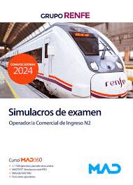 RENFE OPERADOR COMERCIAL INGRESO N2 SIMULACROS DE EXAMEN GRUPO RENFE