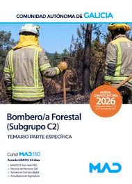 BOMBERO FORESTAL GALICIA TEMARIO PARTE ESPECIFICA